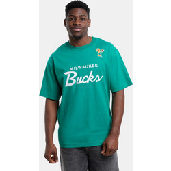 Mitchell & Ness NBA Head Coach Milwaukee Bucks Ανδρικό T-Shirt FC16318-MBUKYGN KELLY GREEN