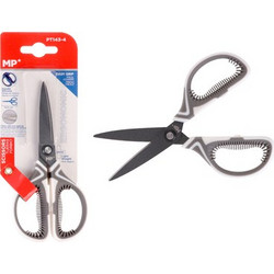 MP MP ψαλίδι χαρτιού PT143-4, μεταλλική λεπίδα, 14.5cm, λευκό-γκρι