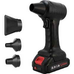 KINZIR KINZIR ηλεκτρικό air duster AD47, 400W, 10000mAh, μαύρο