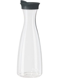 Μπουκάλι Νερού Γυάλινο Με Καπάκι 850ml 26x10cm - 2 Χρώματα - 1 Τεμάχιο VIOSARP (40163)