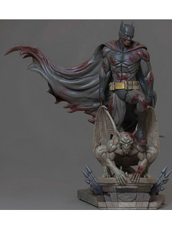 Φιγούρα Zombie Batman Dark Knight Sculptures 3D Printing 3D εκτυπωμένη