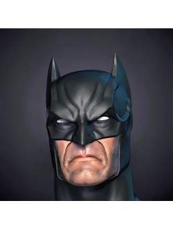 Φιγούρα Custom Figure Head Collection Batman Lee Bermejo 3D εκτυπωμένη