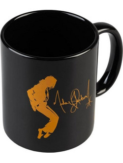 Michael Jackson Mug King of Pop Black 350 ml