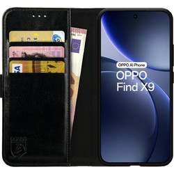 Rosso Element Θήκη Πορτοφόλι Black (Oppo Find X9)