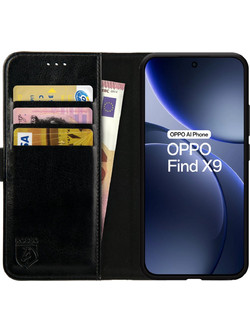 Rosso Element Θήκη Πορτοφόλι Black (Oppo Find X9)