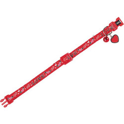 Vadigran Cat Collar Charm Red Κολάρο Γάτας 20-30cm/10mm