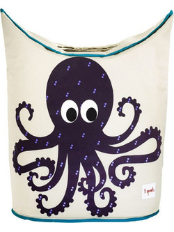 3Sprouts Καλάθι για τα άπλυτα, Octopus