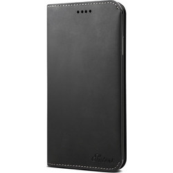 Tel1 iPhone 11 Pro Max Horizontal Flip Θήκη Βιβλίο - Black