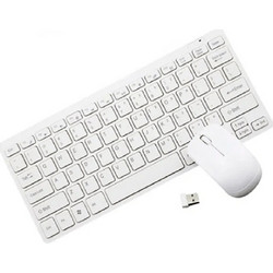 K-03 White Ασύρματο Σετ Πληκτρολόγιο & Ποντίκι