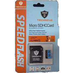 Technovo microSDHC 32GB Class 10 UHS-I + Adapter