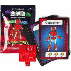 CircuitMess DIY STEM Wacky Robots TCG - Capacitron (14 Κάρτες) για ηλικίες 7+