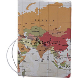 Travel World Map Θήκη Καρτών και Διαβατηρίου ΟΕΜ