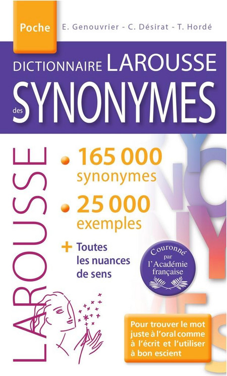LAROUSSE DICTIONNAIRE DES SYNONYMES DE POCHE 2020 - Larousse - Μαλακό εξώφυλλο