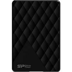 Silicon Power Diamond D06 1TB Εξωτερικός Σκληρός Δίσκος HDD 2.5" USB 3.0 Black