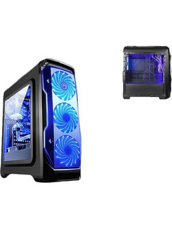Marvo CA-112 Gaming Midi Tower Κουτί Υπολογιστή με Πλαϊνό Παράθυρο