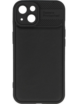 Powertech Camera Protected Back Cover Black (iPhone 15 Plus)