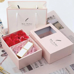 Κουτί Δώρου Ροζ 9.5x4.5x15εκ. για συσκευασία PINK-82301