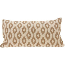 Μαξιλάρι Γιούτα Cotton 60x30 εκ. Με Φερμουάρ Ζaros He685