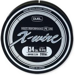 DUEL X Wire Multi Performance PE 2.5 / 15.5kg / 200m / Κιτρινο