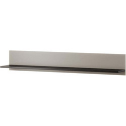 Cama 2-piece shelf SOHO 125x20x20 cashmere + black