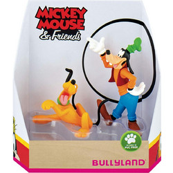Bullyland Mickey Mouse & Friends Pluto & Goofy Σετ BU015085