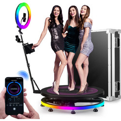 NEEWER 100cm 360 Photo Booth με RGB LED Strip & Ring Light