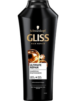 Schwarzkopf Gliss Ultimate Repair Σαμπουάν Κερατίνης για Επανόρθωση για Ξηρά & Ταλαιπωρημένα Μαλλιά 400ml