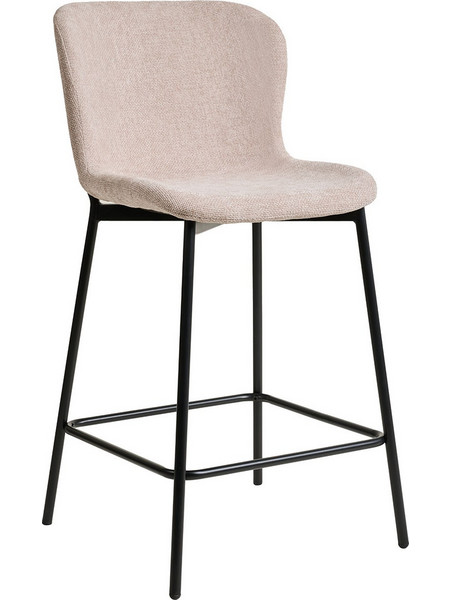 Varossi Σκαμπό Melina-Bar μπεζ 55 x 48 x 95 (200-125)