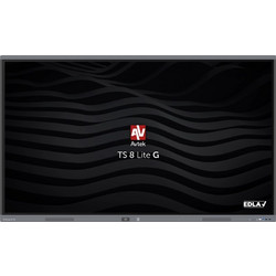 Avtek International TS 8 Lite G 75" 4K Touchscreen Interactive Flat Panel WiFi Black 1TV355