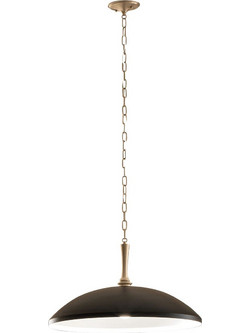 Kichler Delarosa Κρεμαστό Φωτιστικό Οροφής Black Bronze KL-DELAROSA-P-BK