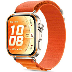 Tech-Protect Nylon Pro Λουράκι Υφασμάτινο Orange (Huawei Watch Fit 3 / 4 / 4 Pro / 5 / 5 Pro)