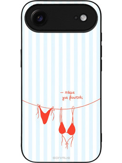 Sonique Stripe Stories Series Θήκη «Πάμε για Βουτιά» (iPhone 17 Air)