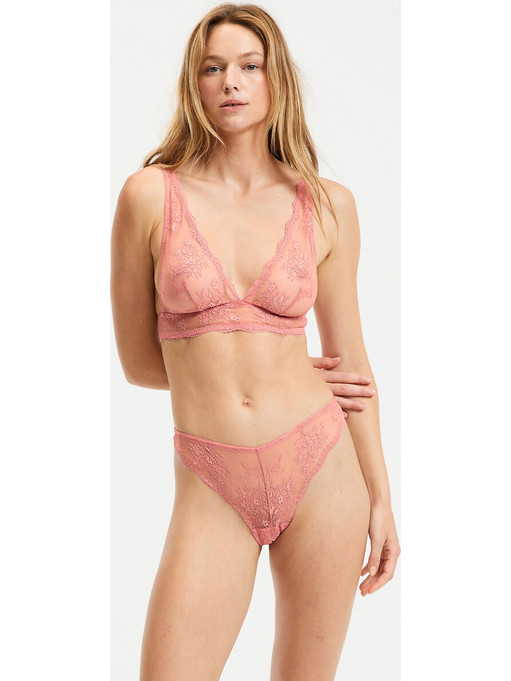 La Redoute Collections Signature Ysandre Σουτιέν Φλοράλ Ροζ