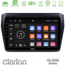 Clarion GL500 Series Ηχοσύστημα Αυτοκινήτου OEM 2DIN Suzuki Swift (2017-2023) 9" U-GL5-SZ0522