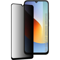 Tempered Glass Xiaomi Redmi A7 Pro 4G Techsuit 111D Privacy Full Glue Full Face Αντιχαρακτικό Γυαλί Προστασίας Απορρήτου Οθόνης - Black (5949419367258)