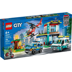 Lego City Emergency Vehicles HQ για 6+ Ετών 60371