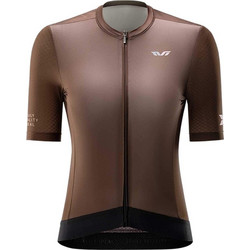 Rockbros 15110007003 TVI Women's Short Sleeve Cycling Jersey S - Brown