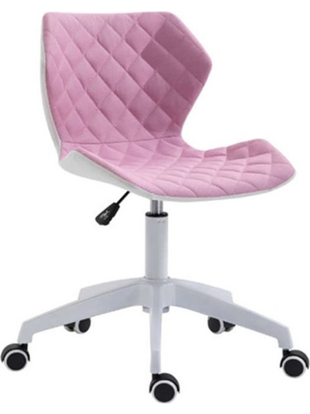 Zita Plus BS1700-W Καρέκλα Γραφείου Ροζ 01.0239