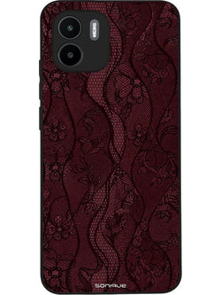 Sonique DIVA Series Θήκη Βουργουνδί Δαντέλα (Xiaomi Redmi A1 / Redmi A2)