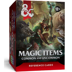WizKids - DD5 Reference Cards - Magic Items (Common and Uncommon)