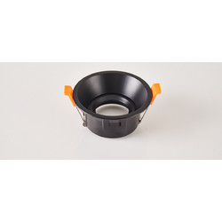 Se-sp-dl-r-bl Cargo Sporlight Downlight Recessed Gu10 Black for Hole 8,4cm