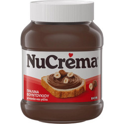 NuCrema Πραλίνα Φουντουκιού 580gr
