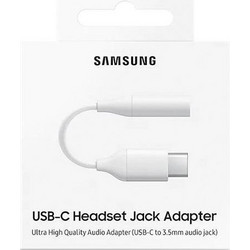 Αντάπτορας Samsung USB-C σε 3.5mm Θηλυκό EE-UC10JUWEGUS Λευκό