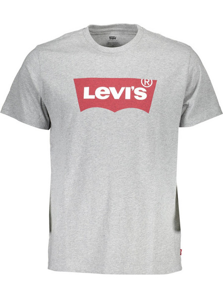 LEVI'S SHORT SLEEVE T-SHIRT MEN GREY Γκρι