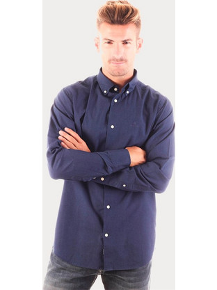 Gant Ανδρικό Πουκάμισο Μακρυμάνικο 3009320-989 Indigo