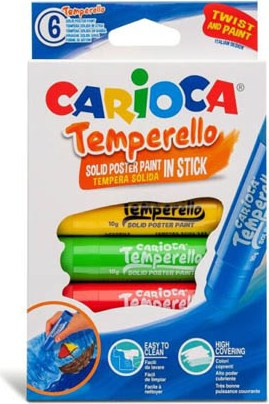 ΜΑΡΚΑΔΟΡΟΙ CARIOCA TEMPERELLO 6 ΧΡΩΜΑΤΑ