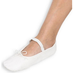 Dansport Ballet Shoes Παιδικά Παπούτσια Μπαλέτου Λευκά