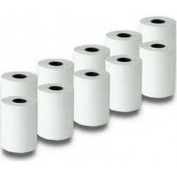 Qoltec 51899 Thermal roll 57 x 16 | 55g / m2 | 10 pcs. | BPA free 51899