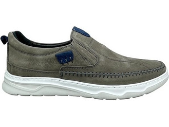 Μοκασινια αναδρικα δερματινα smart steps 171157 808/61-55-γκρι