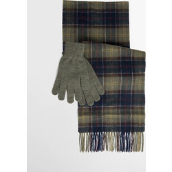 BARBOUR BARBOUR TARTAN SCARF & GLOVE GIFT SET MGS0018-BRTN11 Mixed